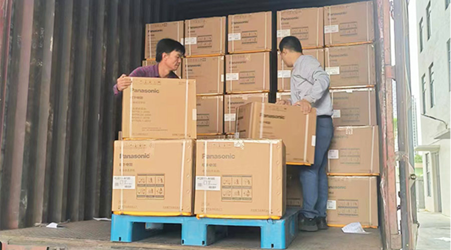 發(fā)貨抓速度！金環(huán)電器第一時間完成松下滾筒干衣機發(fā)貨