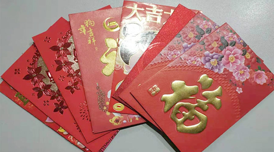 開工好彩頭！金環電器銷售部為員工派發開工紅包！